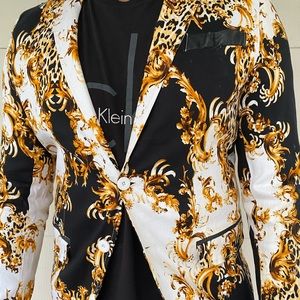 Men’s suit jacket + vest